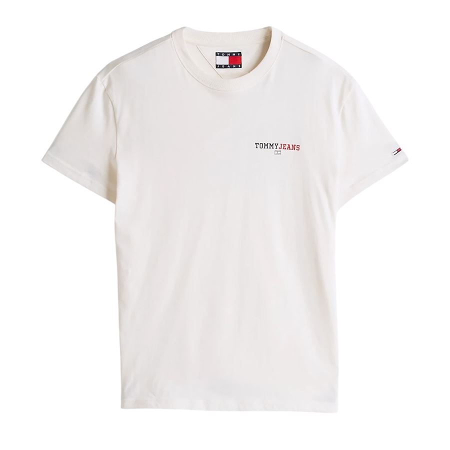 T-shirt manica corta con logo sul retro da uojmo Tommy Jeans | DM0DM20815YBH